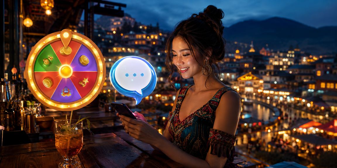 Khách chơi tham gia lễ hội rút thăm may mắn tại Sapa